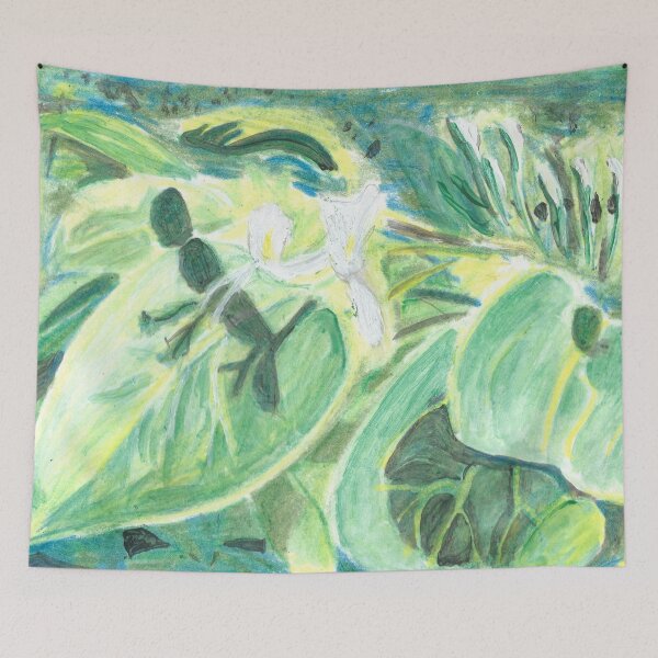 Item preview, impressionism honeysuckle  designed and sold by derekrich.