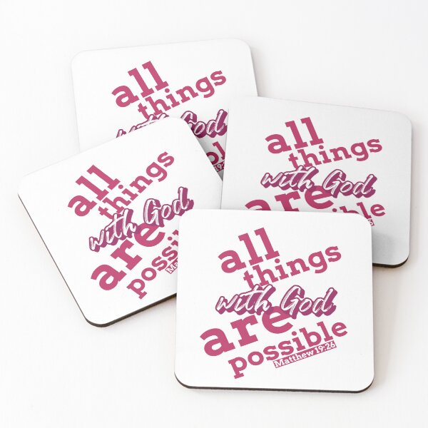 Item preview, With God all things are possible designed and sold by ShanzT.