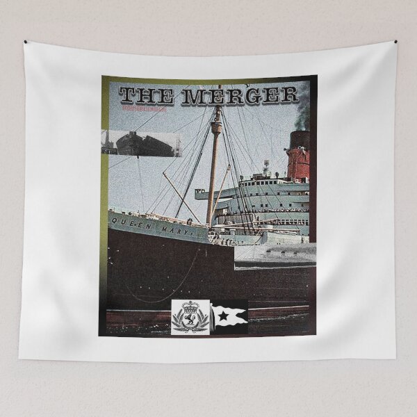 Item preview, The Merger. Cunard and The White Star Line designed and sold by Scouserzensign.