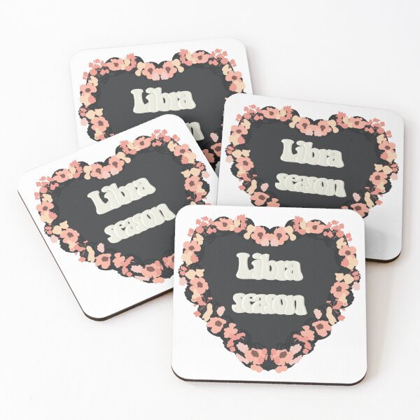 Item preview, Libra Season Star Sign Love Heart Birthday Cake designed and sold by FreeOrca.