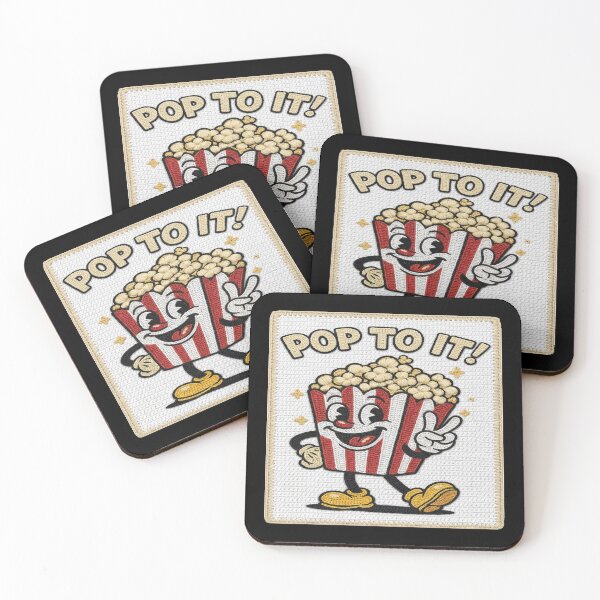 Item preview, Vintage Pop Art Popcorn – "Pop To It!" Motivational Tee designed and sold by Hstyel.