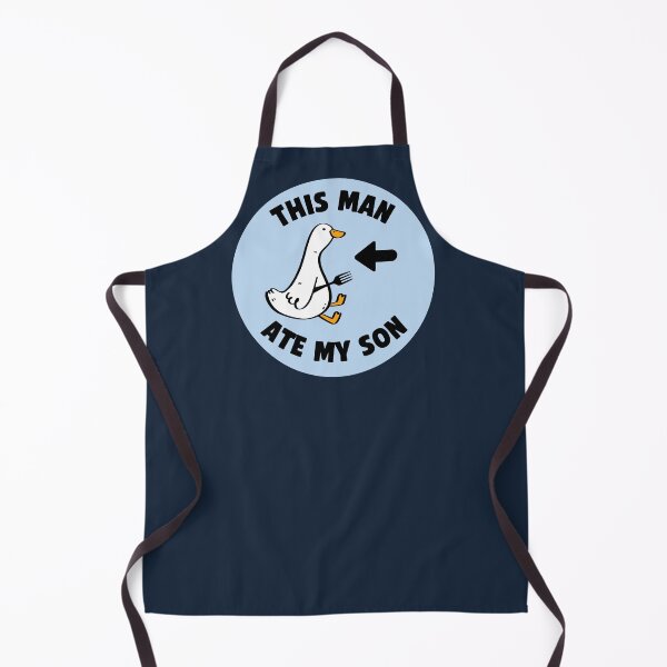 Item preview, This Man Ate My Son Funny Goose Joke Meme   designed and sold by TackyTime.