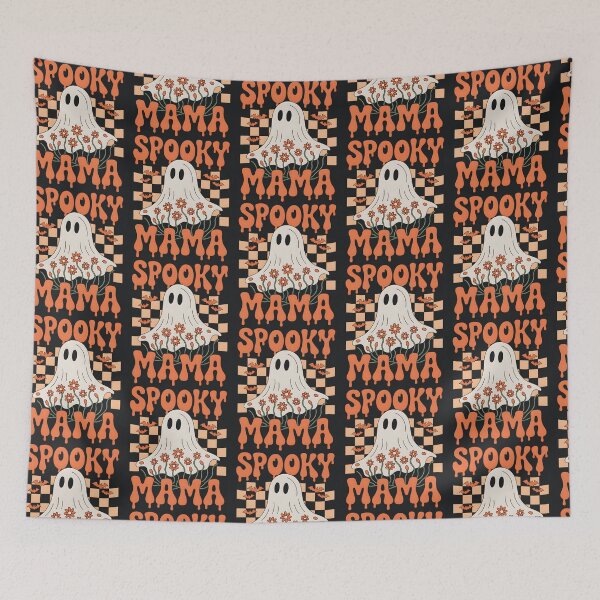 Item preview, Spooky Mama – Cute Halloween Ghost designed and sold by Taans-Creation.