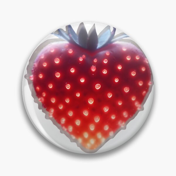 Item preview, Sweetest Spark: Luminous Heart Strawberry Valentine's Day Art designed and sold by HopeAndHustle.