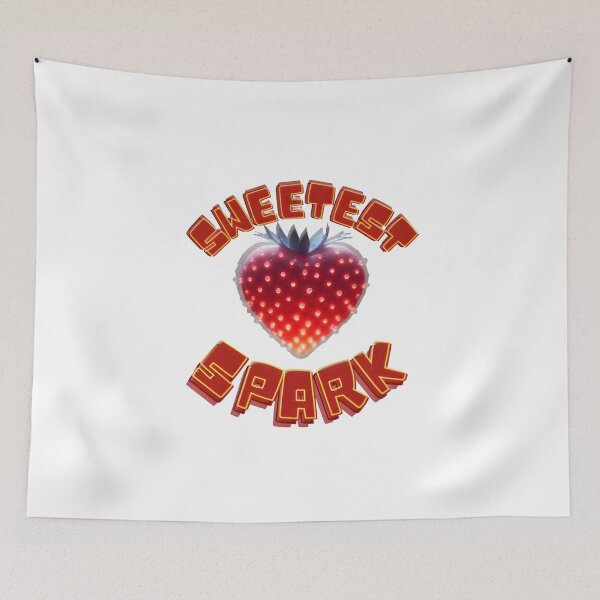Item preview, Sweetest Spark: Luminous Heart Strawberry Valentine's Day Art designed and sold by HopeAndHustle.