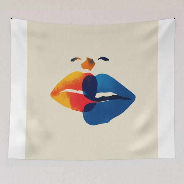 Item preview, Multicolored Lips in Artistic Fusion designed and sold by lautir.