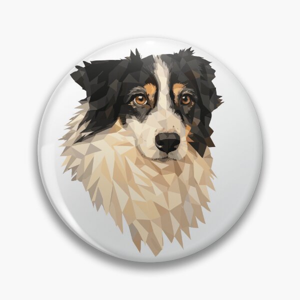 Item preview, Low Polygon Dog – Geometric Dog Art Design designed and sold by OverNickles194.