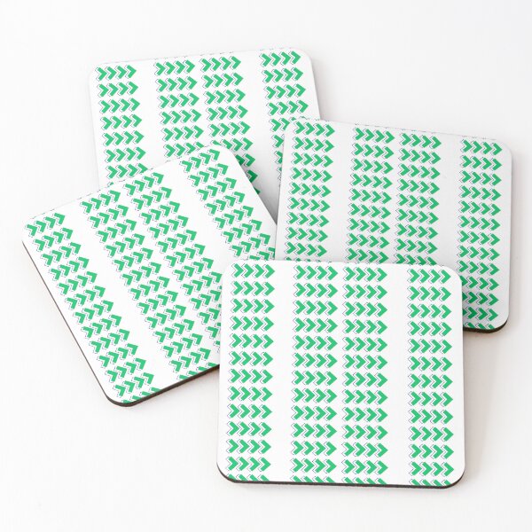 Item preview, Horizontal reflective green arrows strip.  designed and sold by Giree07.