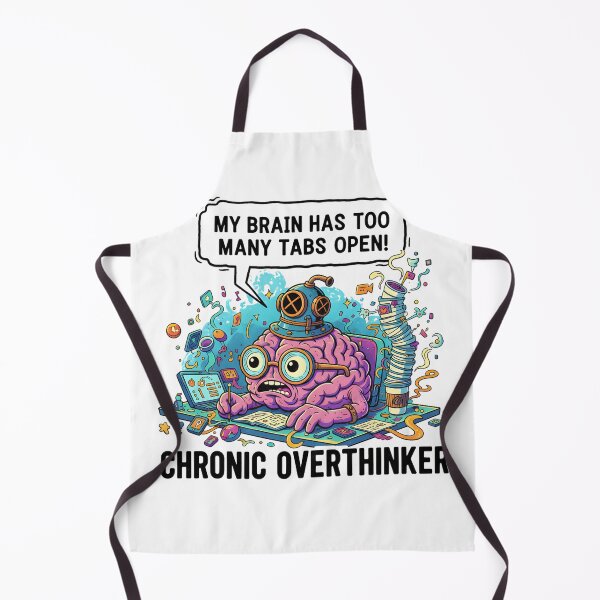 Item preview, Chronic Overthinker designed and sold by Divine Ease.