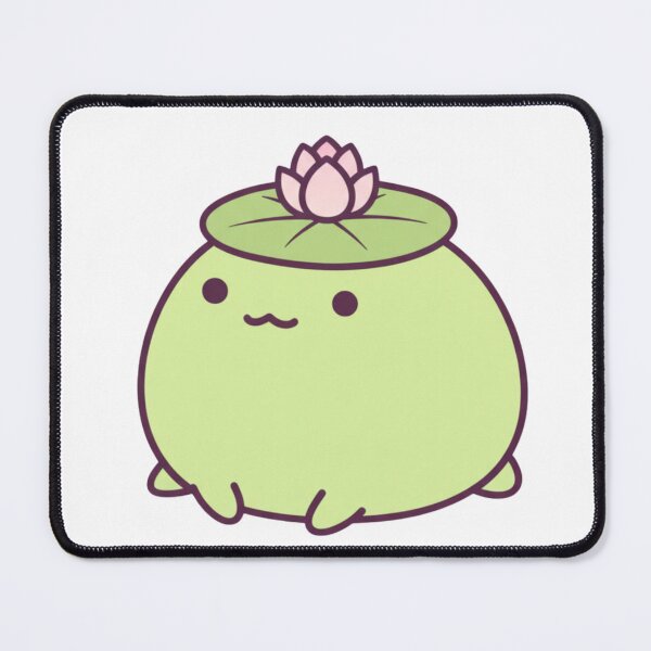 Item preview, Kawaii Frog Lotus Lily Pad designed and sold by Brielprints.