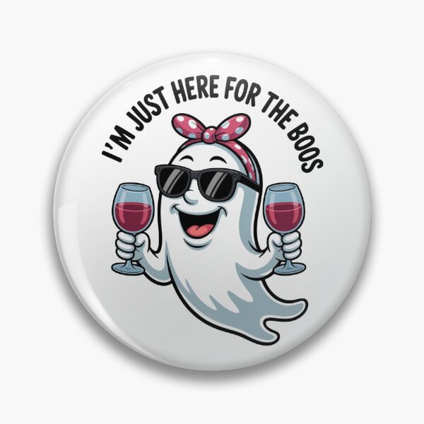 Item preview, I’m Just Here For Boos designed and sold by flagylART.