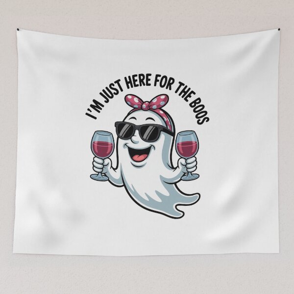 Item preview, I’m Just Here For Boos designed and sold by flagylART.