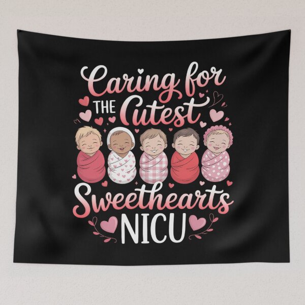 Item preview, Valentine NICU Nurse Valentines Day Neonatal ICU Nurse designed and sold by SyncSusscess.
