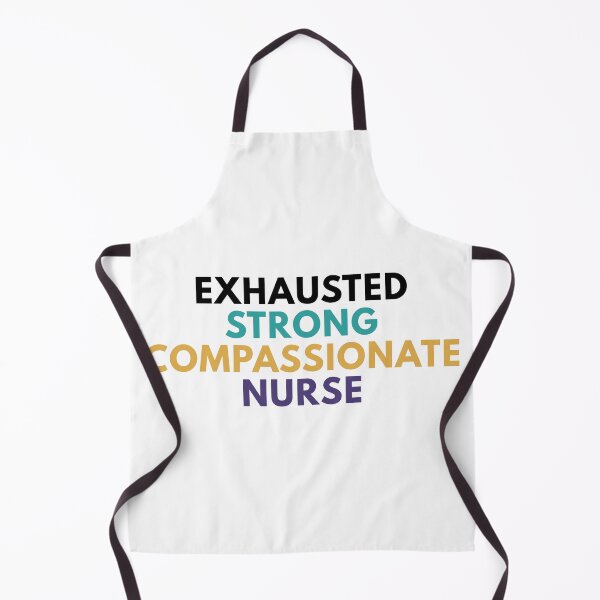 Item preview, Exhausted Strong Compassionate Nurse designed and sold by Common Mood.