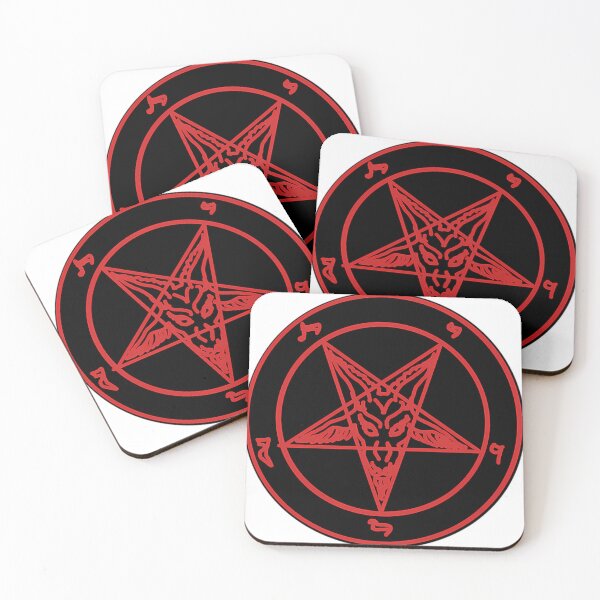 Item preview, Baphomet rojo designed and sold by davonsstickers.