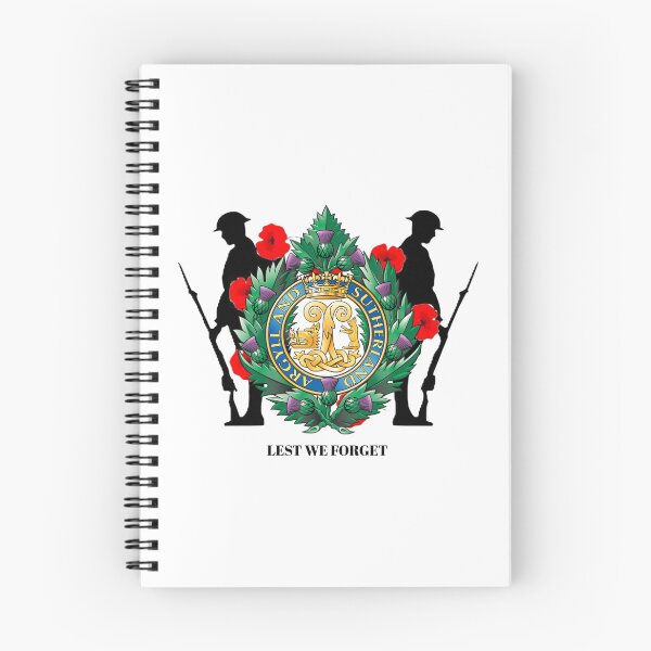 Item preview, Argyll and Sutherland Highlanders Remembrance Lest we Forget designed and sold by Bootneckstore.