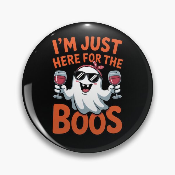 Item preview, I’m Just Here For Boos designed and sold by flagylART.
