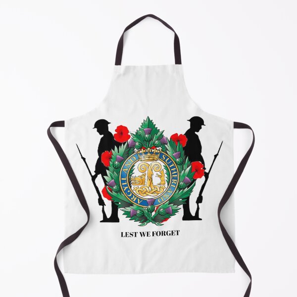Item preview, Argyll and Sutherland Highlanders Remembrance Lest we Forget designed and sold by Bootneckstore.