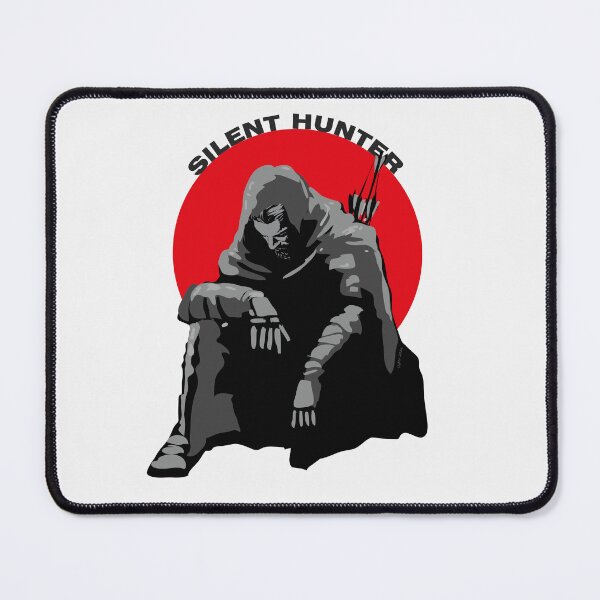 Item preview, Silent Hunter - Hooded Archer - Blood Moon Aesthetic designed and sold by SKETCHYANDGRAPHIC.