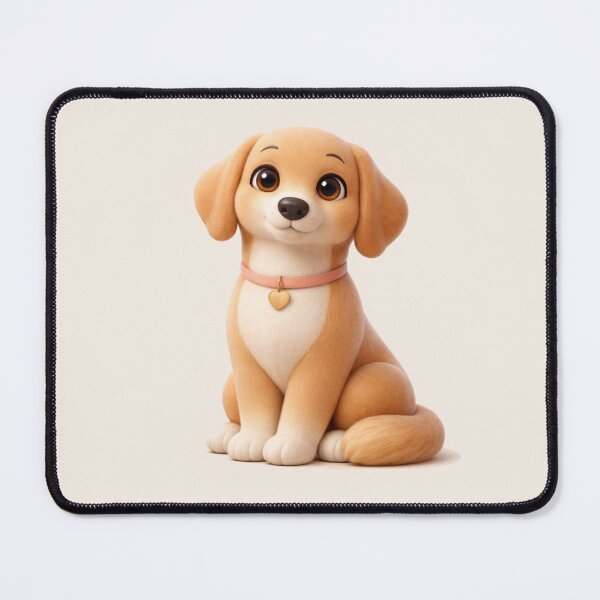 Item preview, Soft Dog Mom Comfort – Gentle Puppy 3D Art designed and sold by dogmomtees.