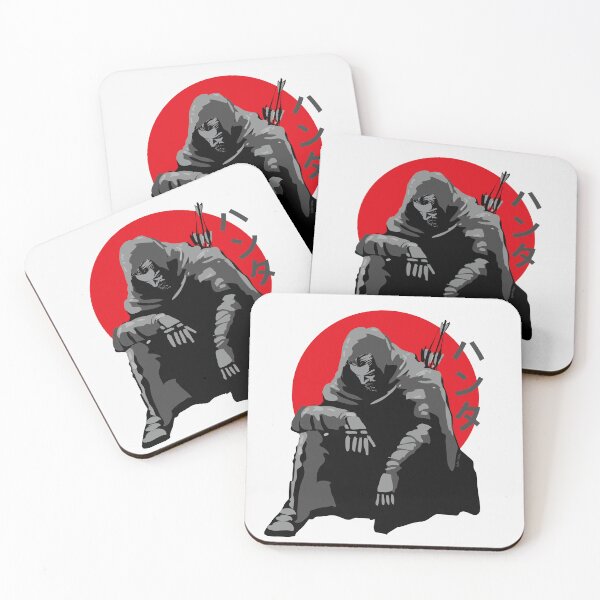 Item preview, Urban Archer - Japanese Katakana Hunter - Red Sun Edition designed and sold by SKETCHYANDGRAPHIC.