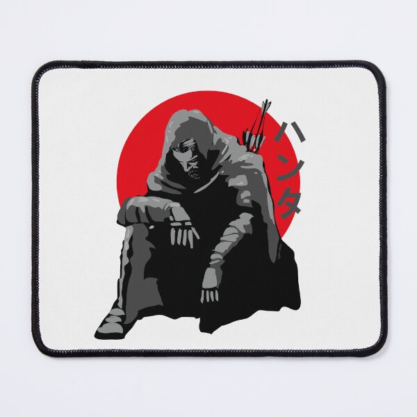 Item preview, Urban Archer - Japanese Katakana Hunter - Red Sun Edition designed and sold by SKETCHYANDGRAPHIC.