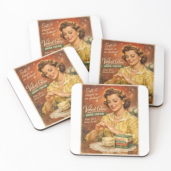 Item preview, Velvet Glow: Retro Radiance for Softer Hands designed and sold by ForeverPrintsOK.