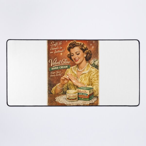 Item preview, Velvet Glow: Retro Radiance for Softer Hands designed and sold by ForeverPrintsOK.