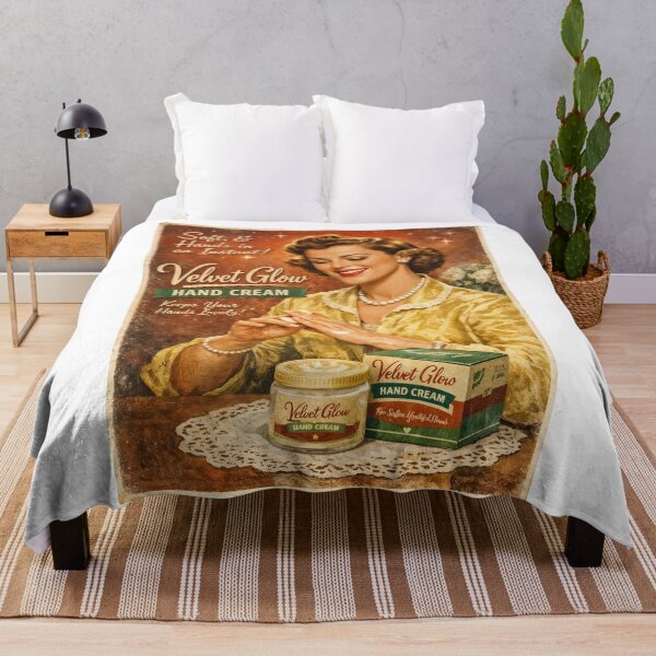 Item preview, Velvet Glow: Retro Radiance for Softer Hands designed and sold by ForeverPrintsOK.