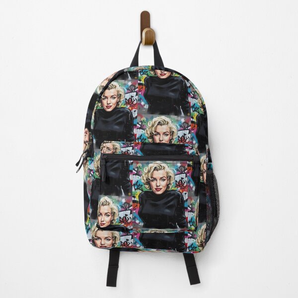 Item preview, Marilyn raffiti pop art portrait designed and sold by CessB.