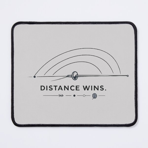 Item preview, Distance Wins – Minimal Épée Distance Control Arcs designed and sold by ChillCharmStudio.