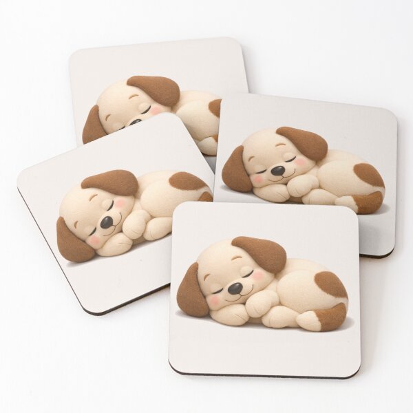 Item preview, Cozy Dog Mom Comfort – Sleeping Puppy 3D Art designed and sold by dogmomtees.