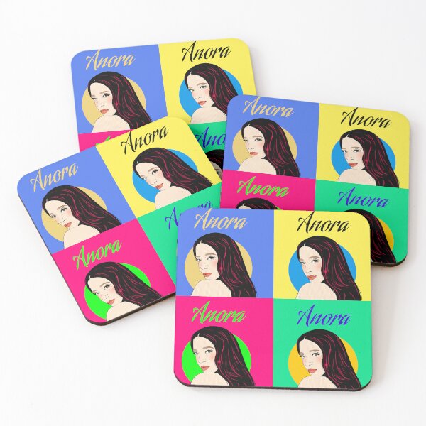 Item preview, Anora pop art fan art designed and sold by Zummi.