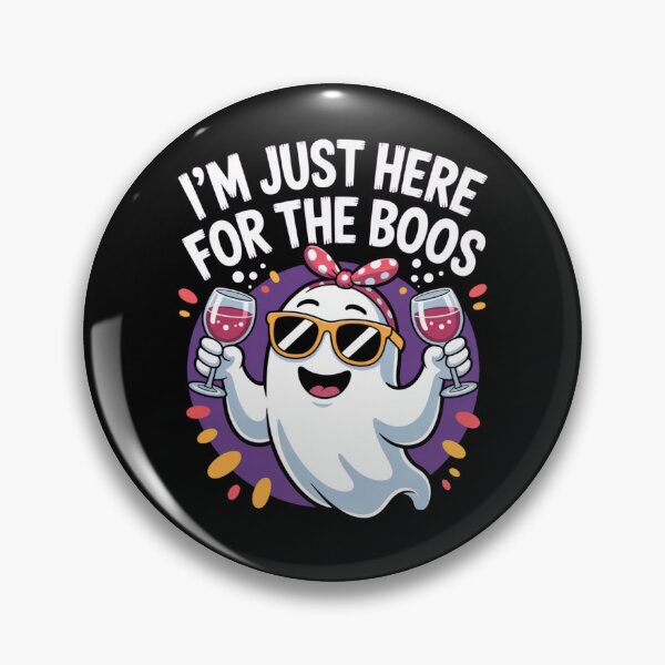 Item preview, I’m Just Here For Boos designed and sold by flagylART.