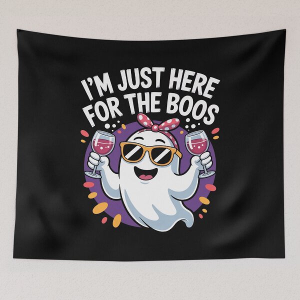 Item preview, I’m Just Here For Boos designed and sold by flagylART.