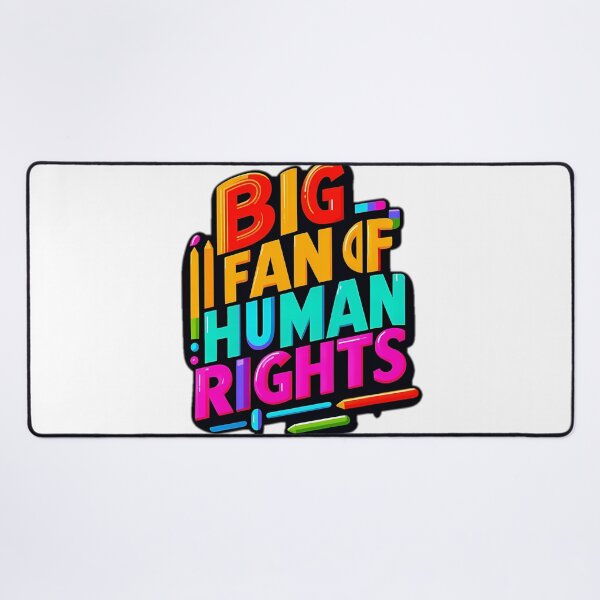 Item preview, big fan of human rights designed and sold by NCNGDESIGN.