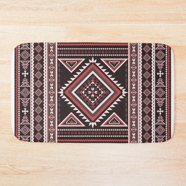 Item preview, Native abstract geometric ethnic pattern designed and sold by NarongStocker37.