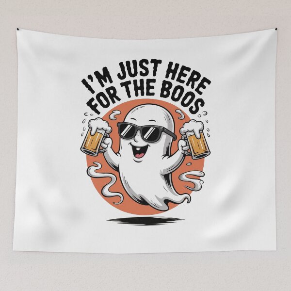Item preview, I’m Just Here For Boos designed and sold by flagylART.