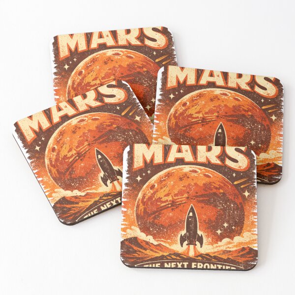 Item preview, Visit Mars 2026 T-Shirt - Retro Space Travel Poster - Futuristic Astronaut Tee designed and sold by Zion by Carvalho.