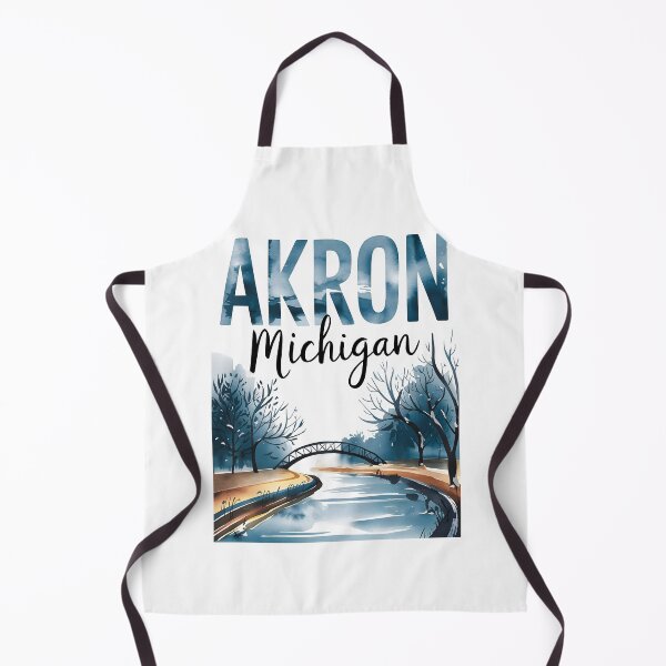 Item preview, Akron, Michigan, Akron MI, Akron Michigan designed and sold by MoMidoStore.