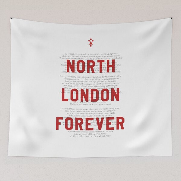 Item preview, North London Forever - Gunners - Arsenal designed and sold by The Print Stand.