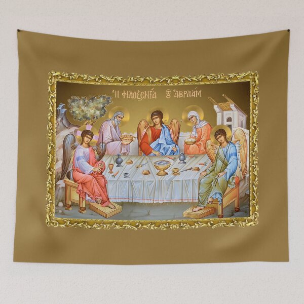 Item preview, icon Holy Trinity, Hospitality of Abraham designed and sold by orthodox-icon.