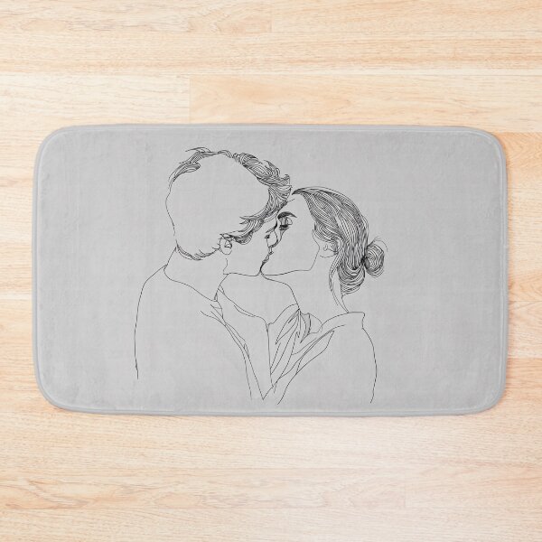 Item preview, Couple in a Tender Kiss designed and sold by lautir.