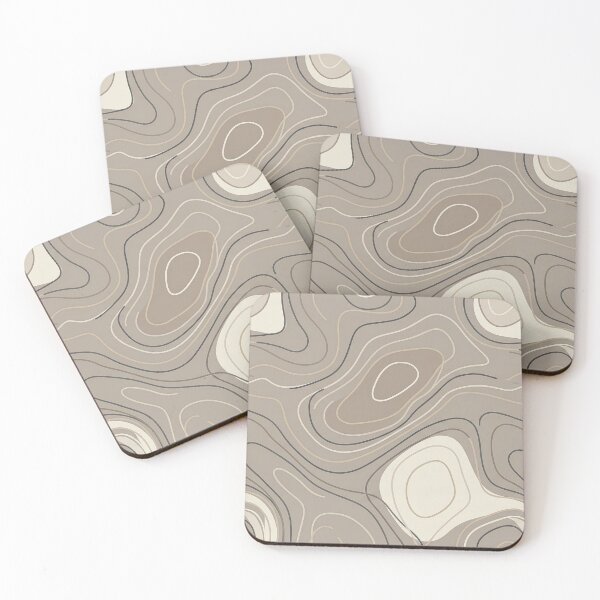 Item preview, Abstract Topographic Lines Pattern designed and sold by milanesaendospanes.