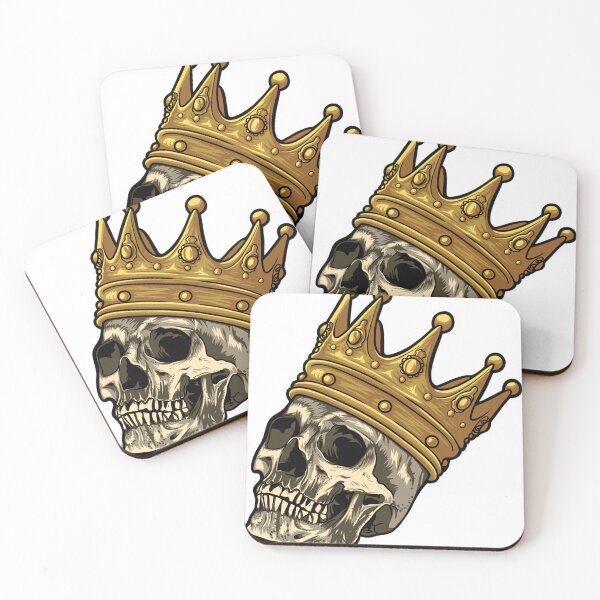Item preview, Crowned Skull – King of Nothing designed and sold by pyworks.