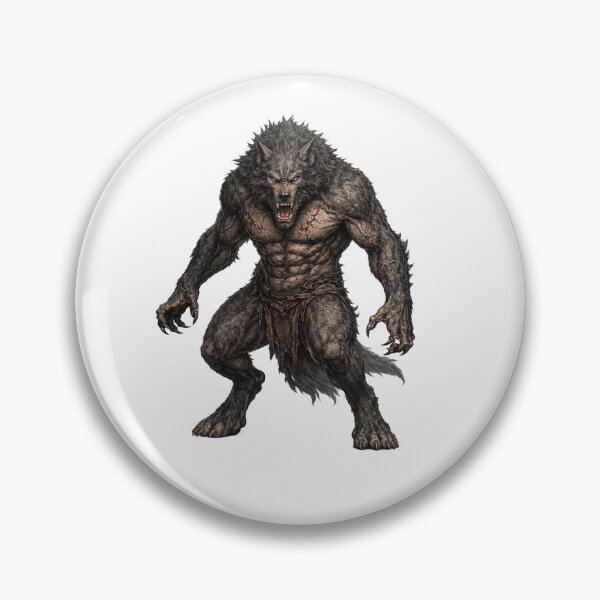 Item preview, Werewolf Mythical Beast — Ferocious Shape-Shifting Creature designed and sold by AlexLineArt.