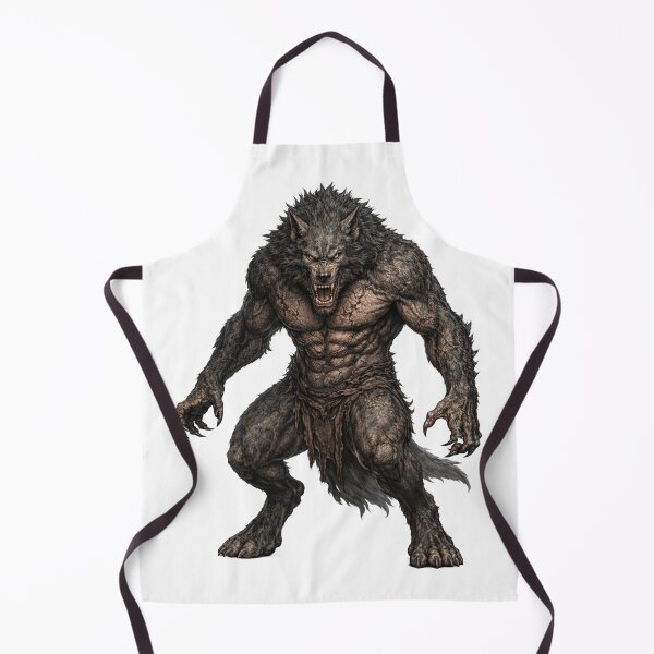 Item preview, Werewolf Mythical Beast — Ferocious Shape-Shifting Creature designed and sold by AlexLineArt.