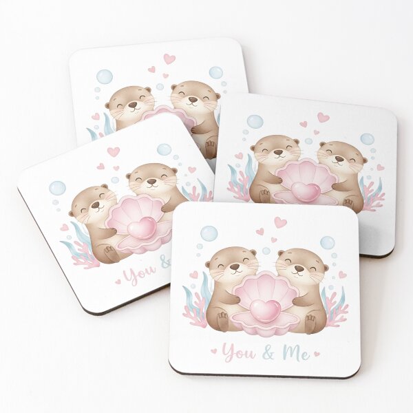 Item preview, You & Me Otter Love designed and sold by Elizarfa.