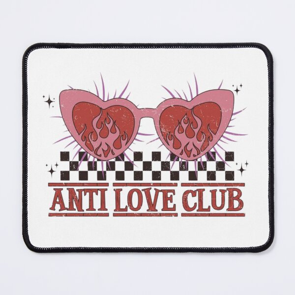 Item preview, Anti Love Club Heart Sunglasses Retro Aesthetic designed and sold by Oniyasha.