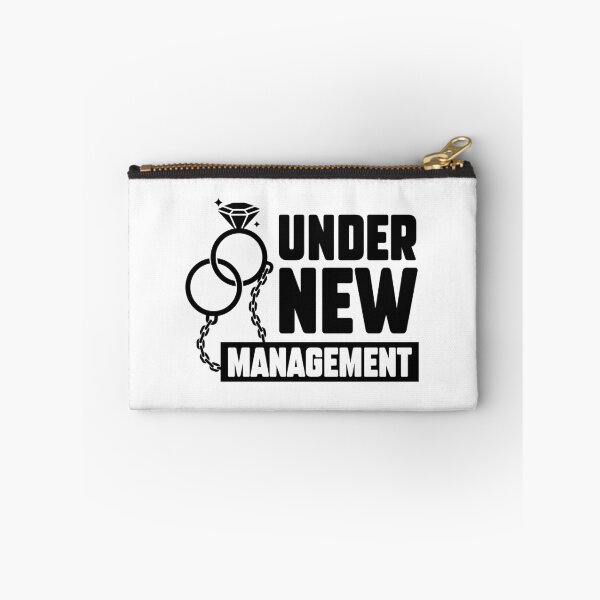Item preview, Under New Management – Funny Groom Wedding Shirt designed and sold by Avara-Creative.